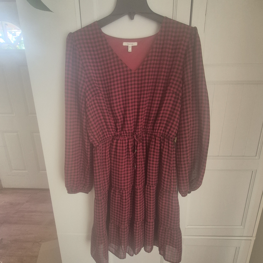 Maurices Pink V-Neck Dress
